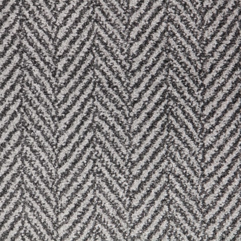Firenze Chevron Wilton Pattern Carpet - Nickel