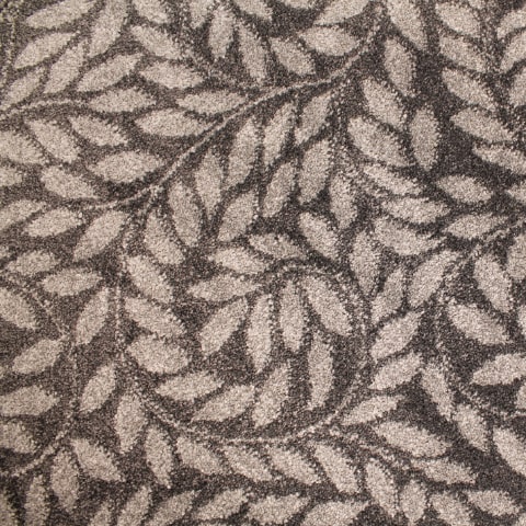 Firenze Fern Wilton Pattern Carpet - Quicksilver