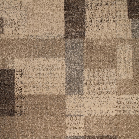 Firenze Patchwork Wilton Pattern Carpet - Ivory Tusk