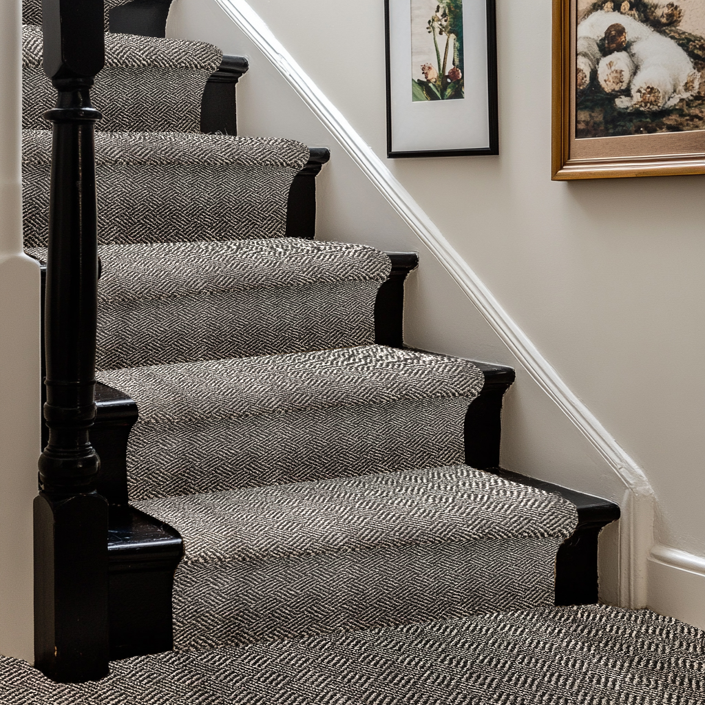Firenze Pixel Wilton Pattern Carpet - Moonstone