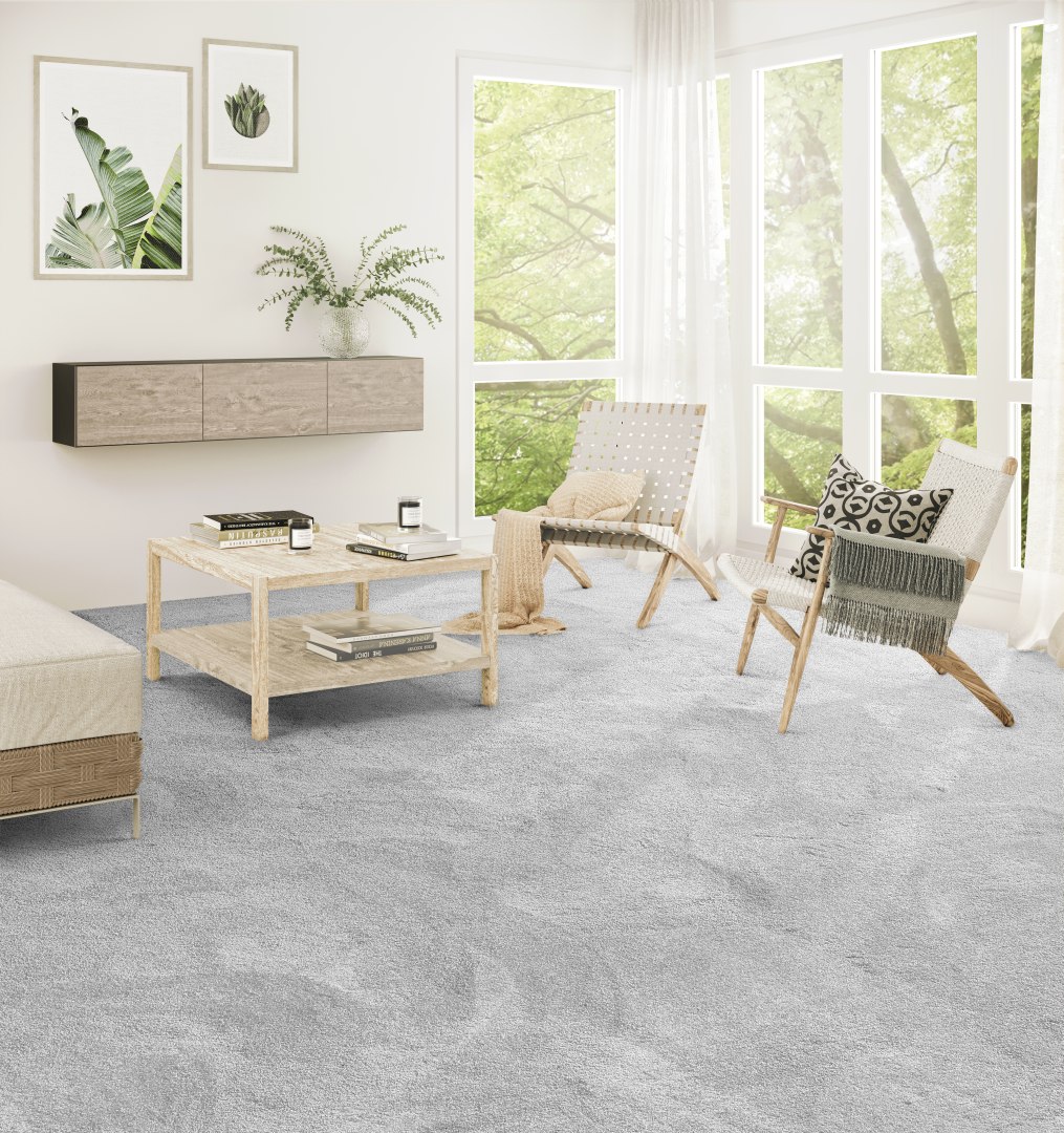 Amaryllis Super Soft Saxony Carpet - Glacier 90