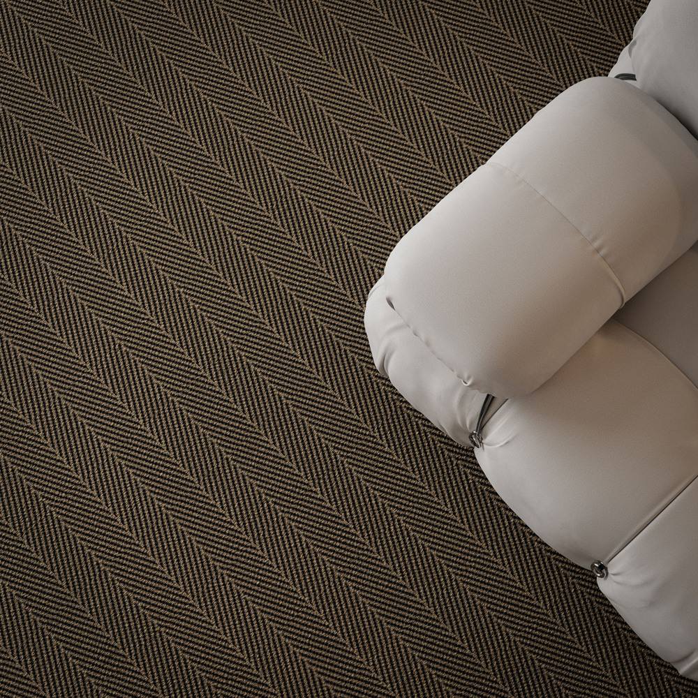 Highgate Herringbone Carpet - 270 Chevron Almond Highgate Herringbone Carpet - 270 Chevron Almond