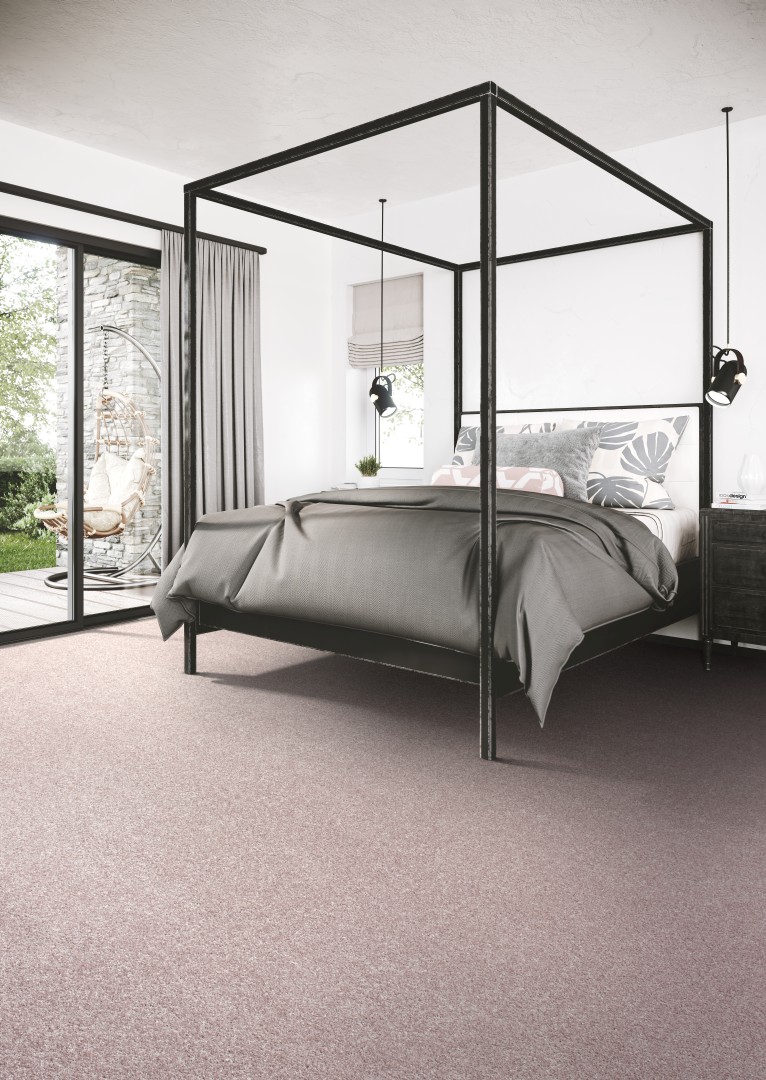 Monte Carlo Saxony Carpet - Pink Linen 12