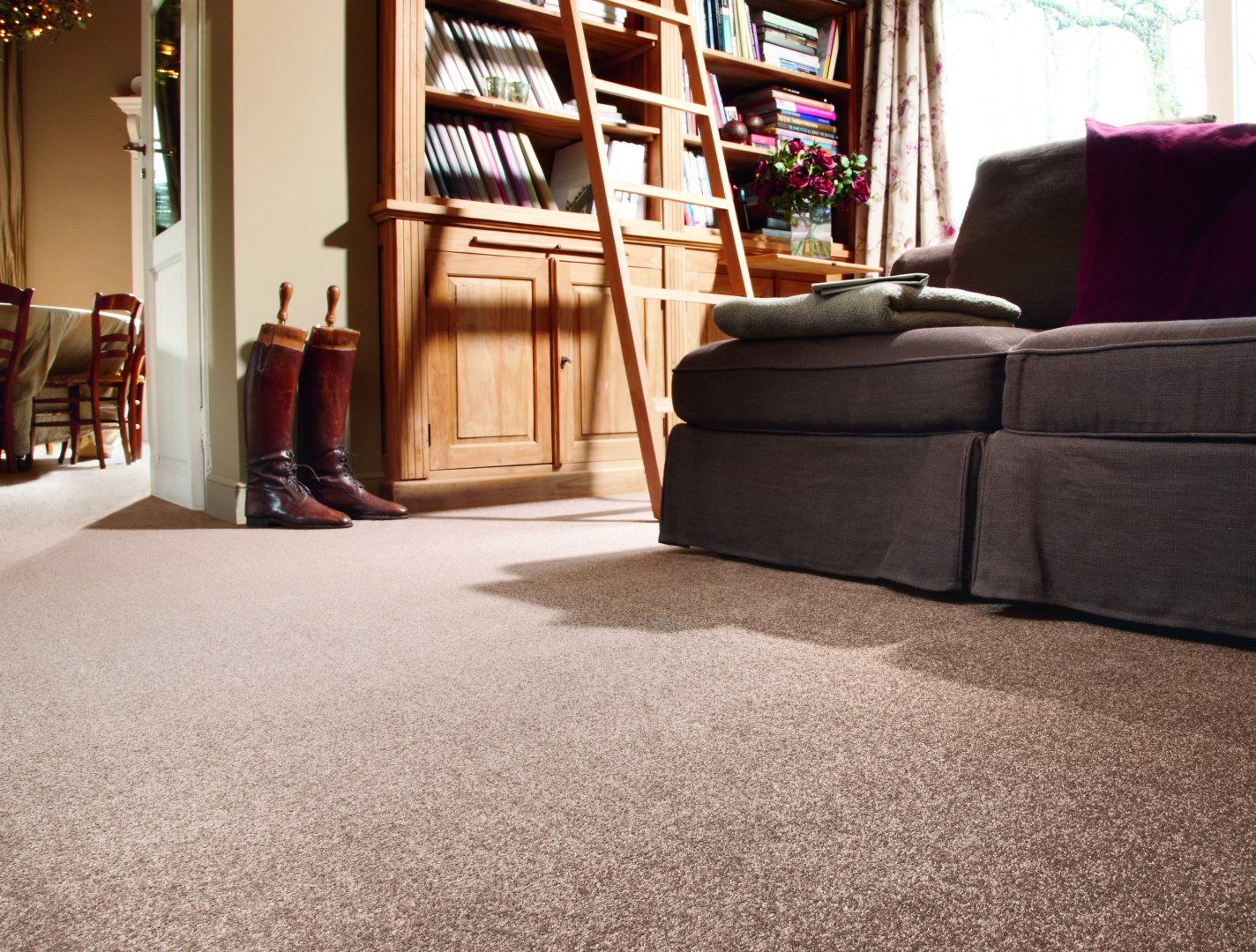 Swedish Saxony Carpet - Mocha 825 Swedish Saxony Carpet - Mocha 825