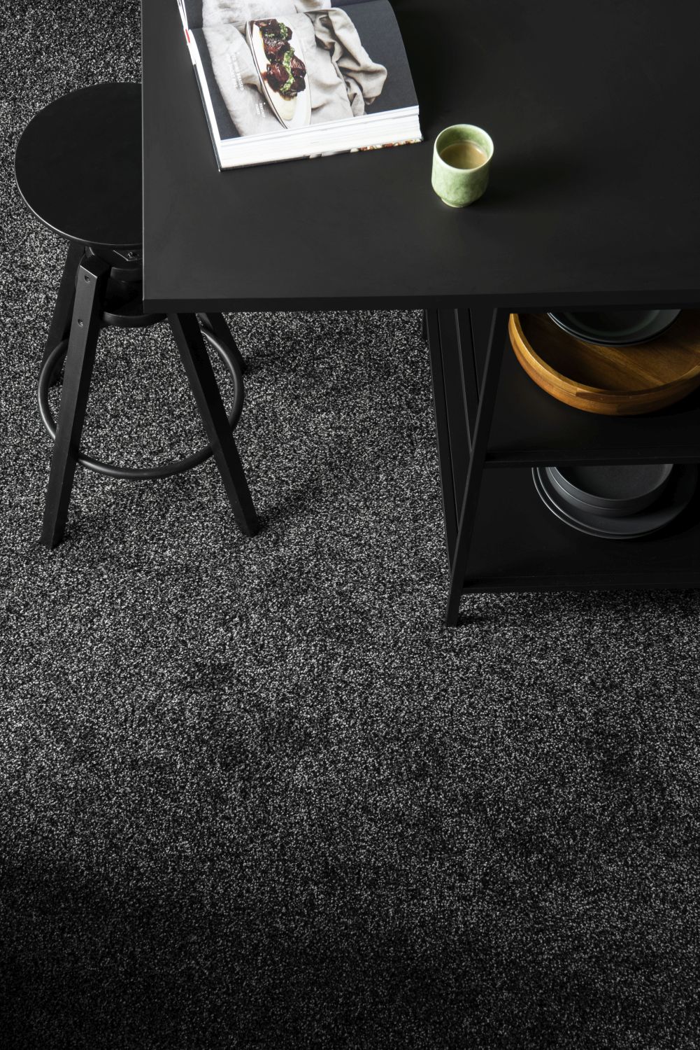 Swedish Saxony Carpet - Dark Night 995