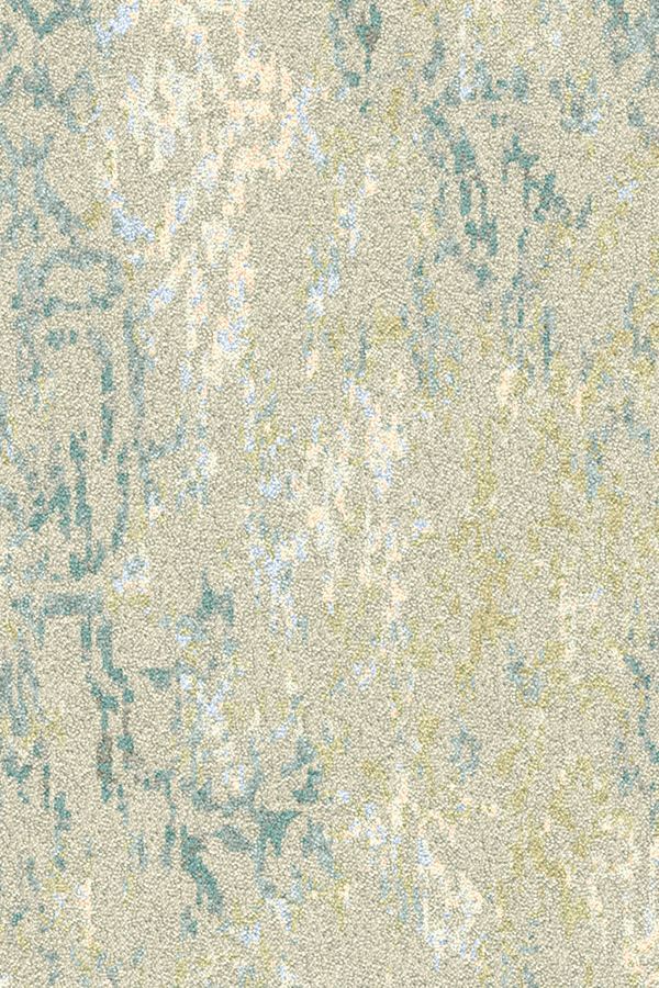 Watercolours Pattern Carpet - Amulet Seaglass