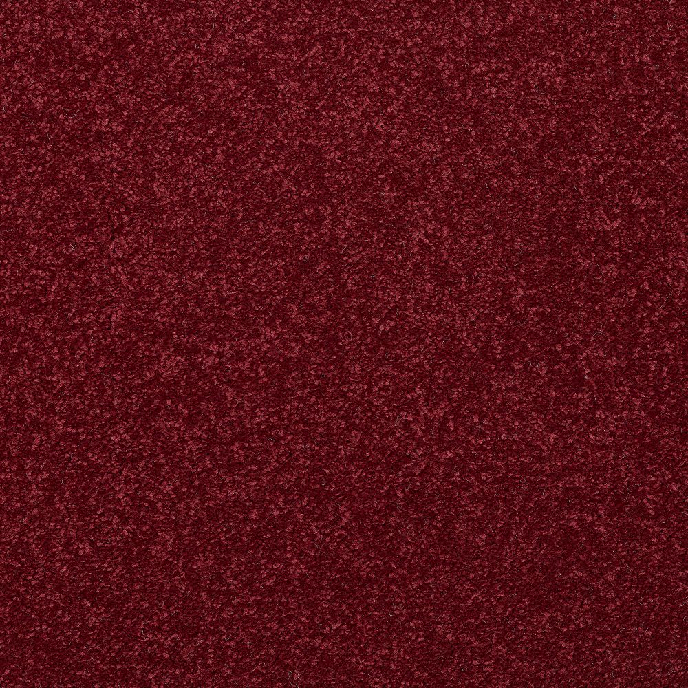 Invincible Chic Deluxe Soft Twist Carpet - Claret 13626/16