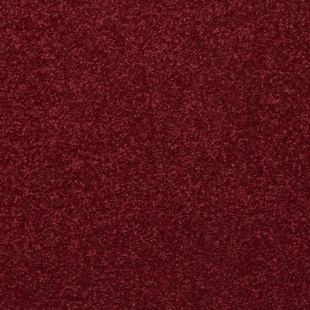 Invincible Chic Deluxe Soft Twist Carpet - Claret 13626/16