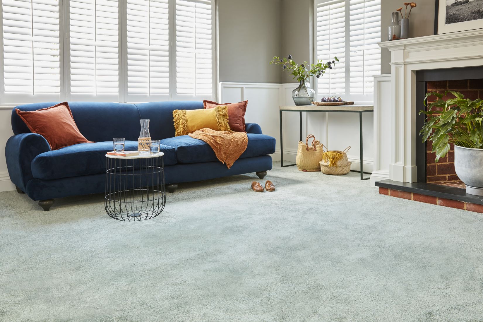 Invincible Glamour Super Soft Saxony Carpet - 13 Mint