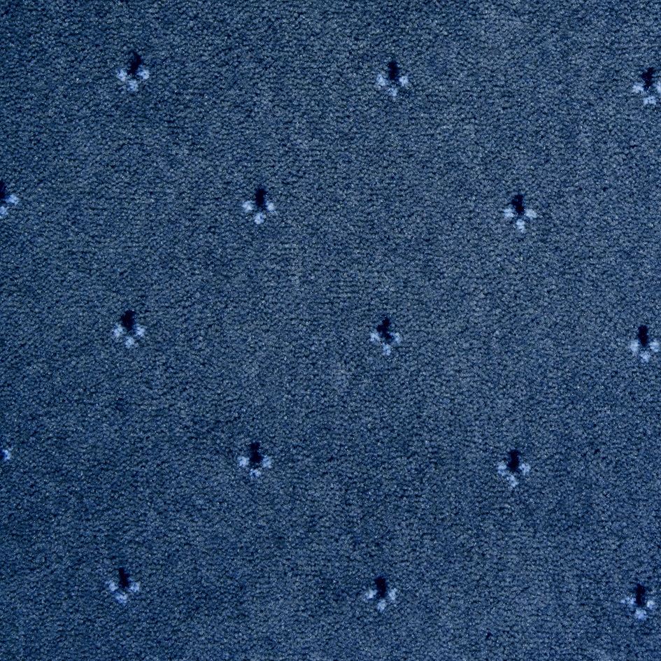 Palace Pindot Pattern Carpet - Blue 7432 077