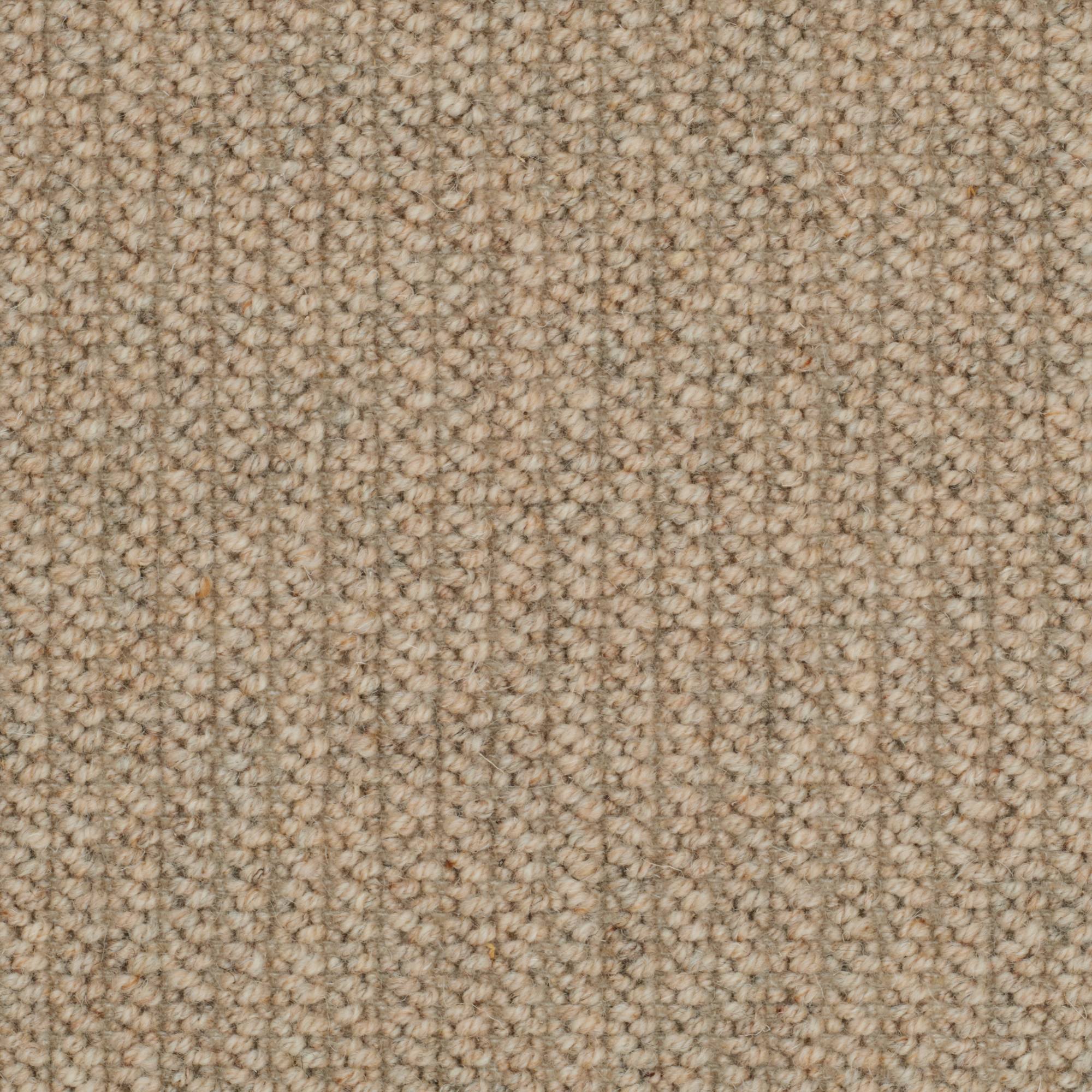 Porto Luxury Wool Loop Carpet - Heaven Wheat 03