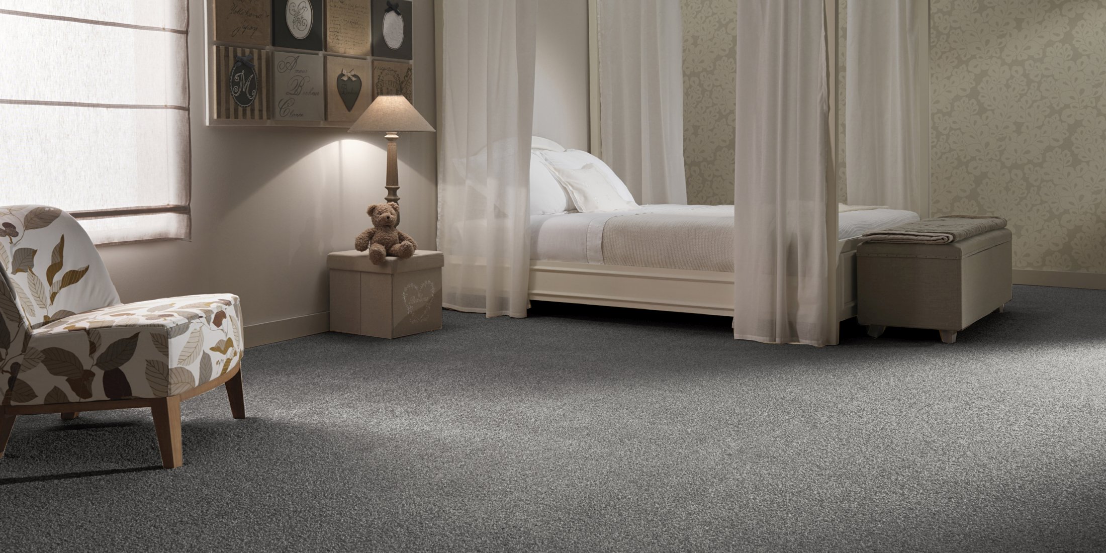 Tuftex Twist Carpet - 90 Cinder Grey