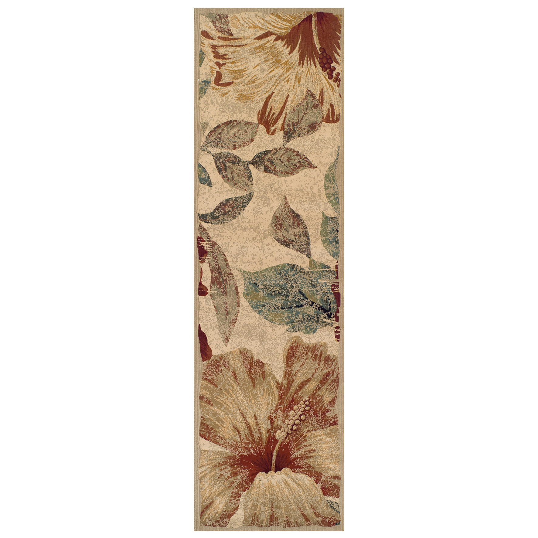 Florenza Floral runner - 165J Beige Florenza Floral runner - 165J Beige