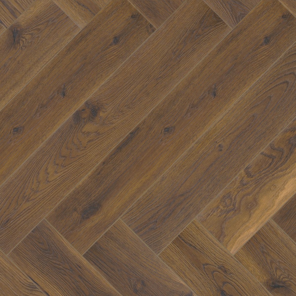 Coffee Oak Herringbone 