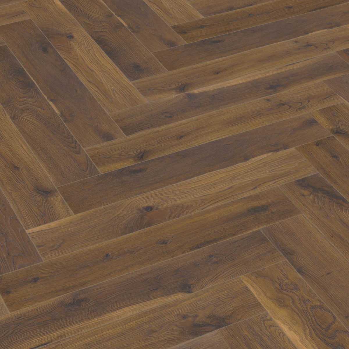 Coffee Oak Herringbone 