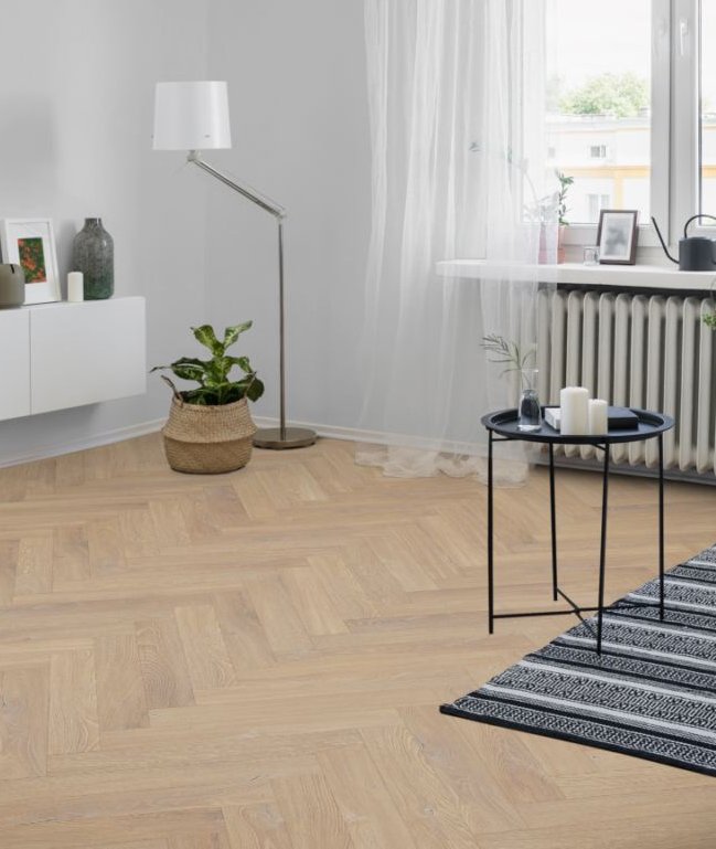 Desert Oak Herringbone 