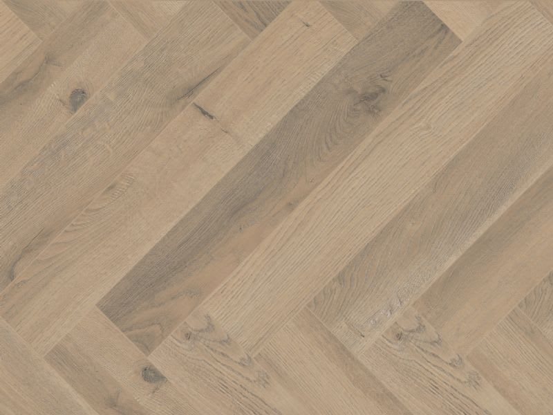 Greige Oak Herringbone 