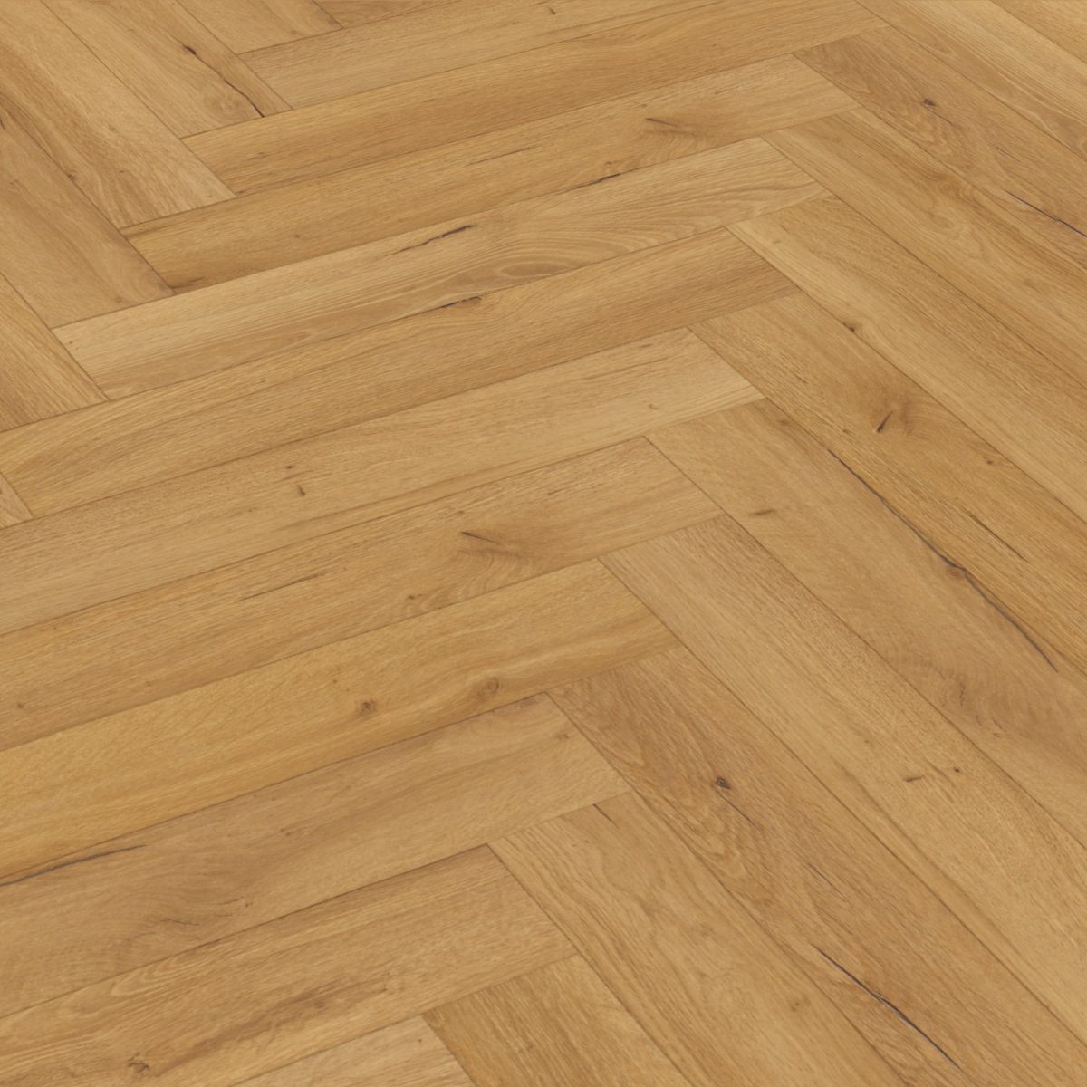 Robust Natural Oak Herringbone 