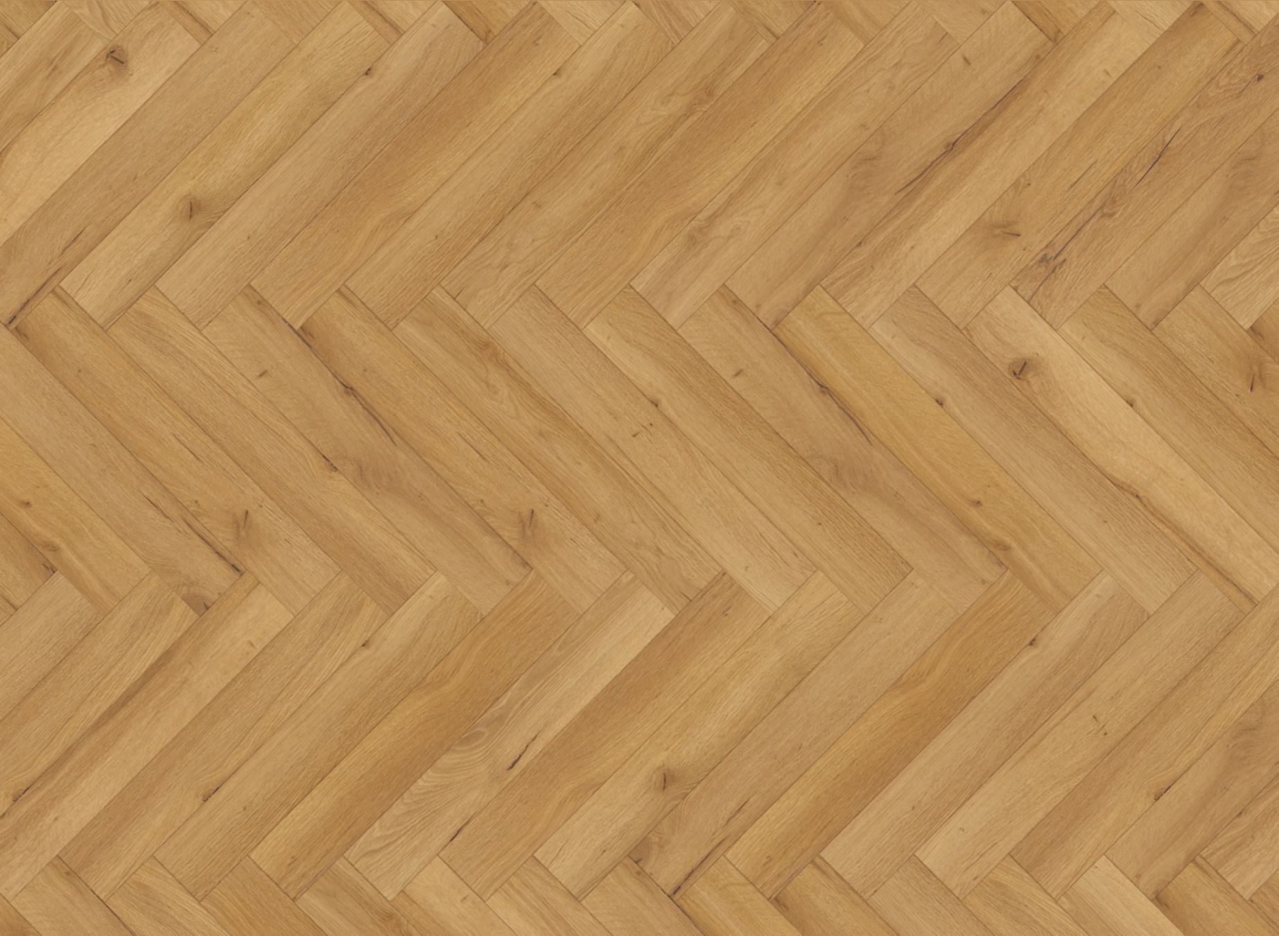 Robust Natural Oak Herringbone 