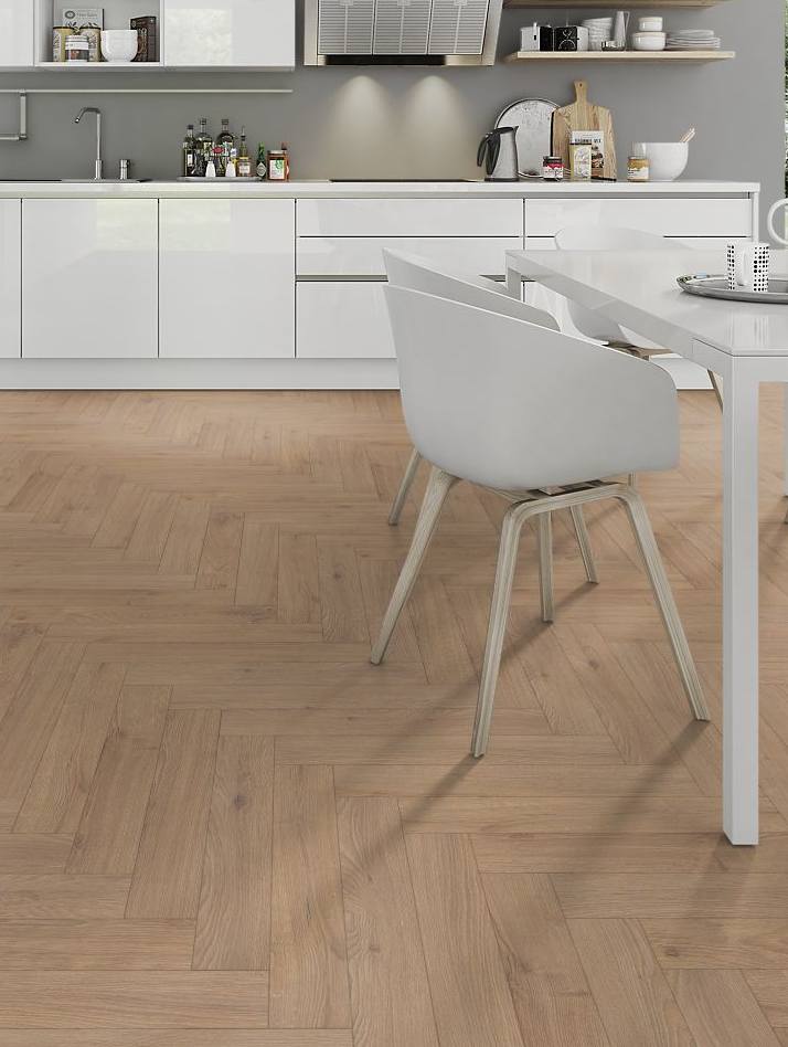 Oregon Oak Herringbone 