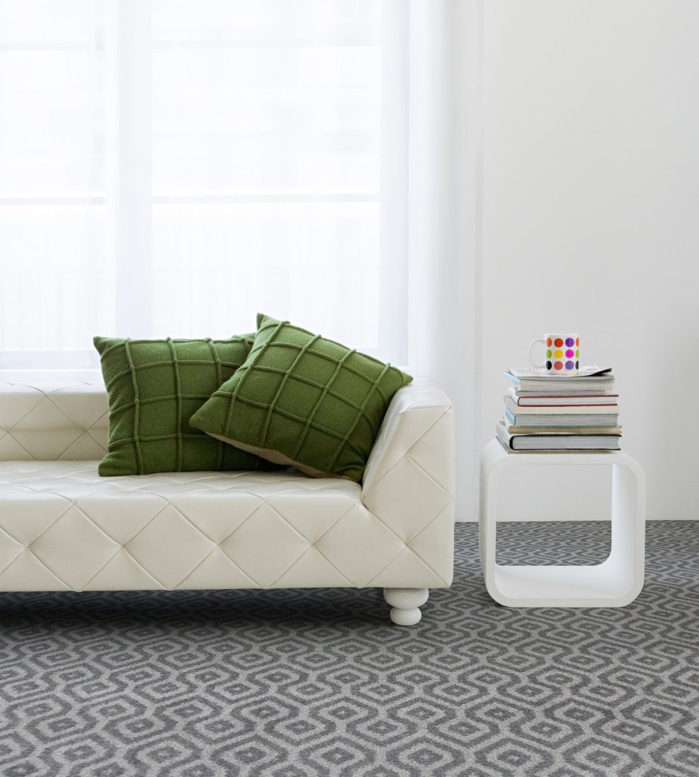 Moda Pattern Wool Carpet - Verona Charcoal Moda Pattern Wool Carpet - Verona Charcoal