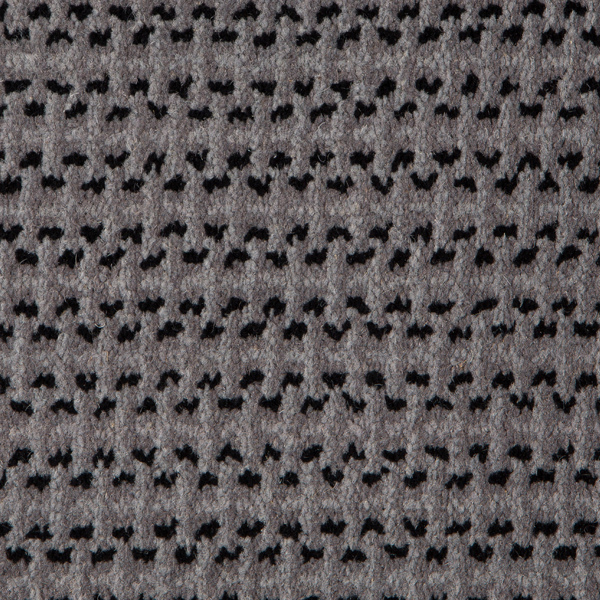 Moda Pattern Wool Carpet - Bari Charcoal