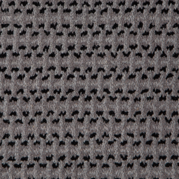 Moda Pattern Wool Carpet - Bari Charcoal Moda Pattern Wool Carpet - Bari Charcoal