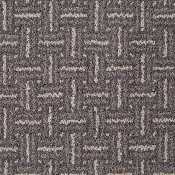 Moda Pattern Wool Carpet - Brescia Charcoal