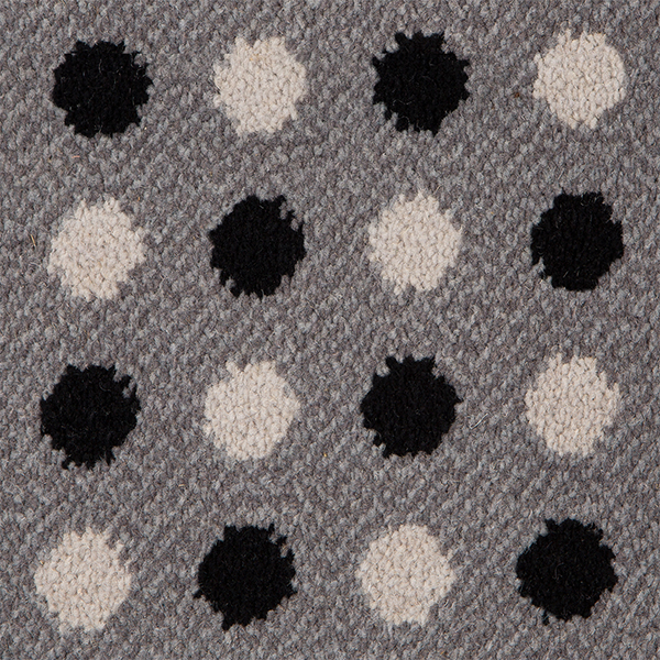 Moda Pattern Wool Carpet - Lucca Charcoal
