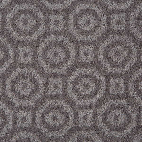 Moda Pattern Wool Carpet - Sorrento Charcoal