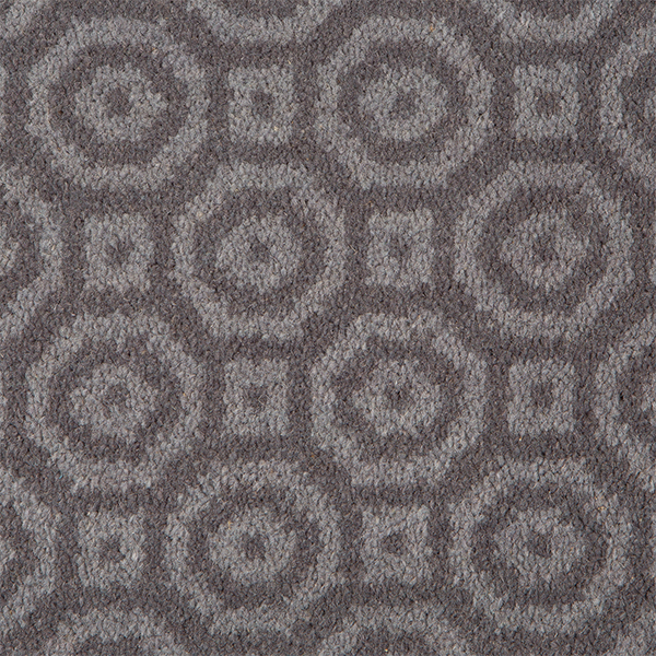 Moda Pattern Wool Carpet - Sorrento Charcoal Moda Pattern Wool Carpet - Sorrento Charcoal