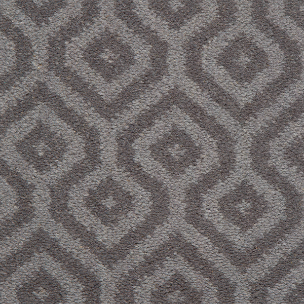 Moda Pattern Wool Carpet - Verona Charcoal Moda Pattern Wool Carpet - Verona Charcoal