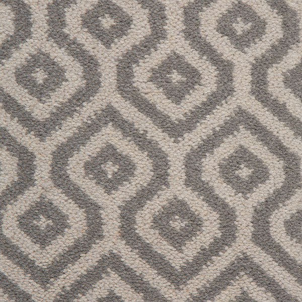 Moda Pattern Wool Carpet - Verona Shale
