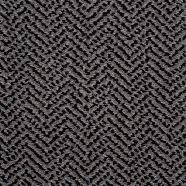 Moda Pattern Wool Carpet - Vicenza Black