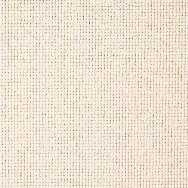 Dunelm Loop Wool Carpet - Marble White