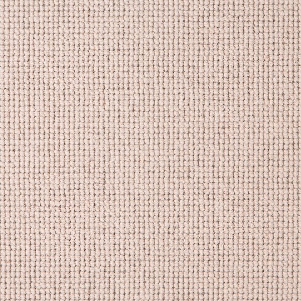 Dunelm Loop Wool Carpet - Walnut Cream