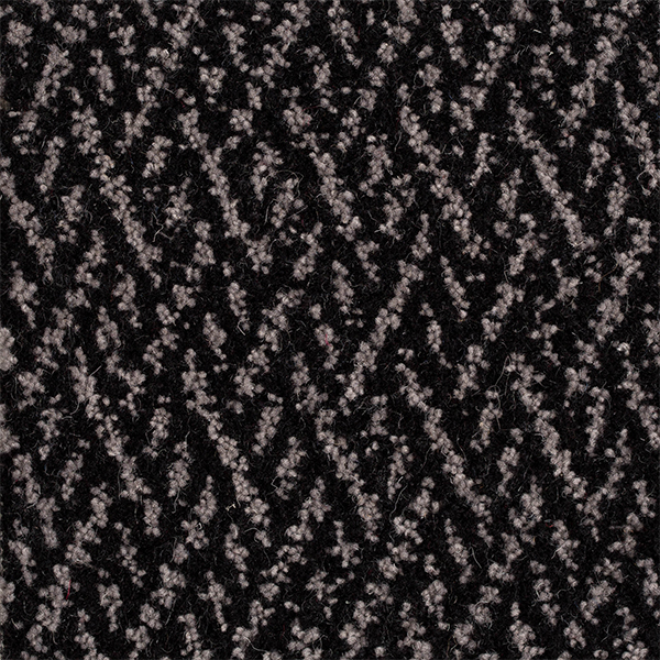 Durham Edition Pattern Wool Carpet - Black
