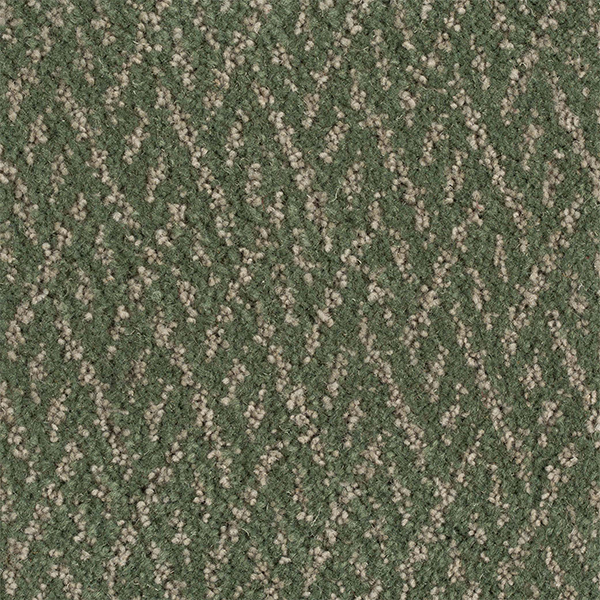 Durham Edition Pattern Wool Carpet - Green