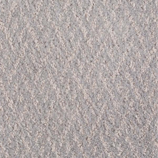 Durham Edition Pattern Wool Carpet - Silver