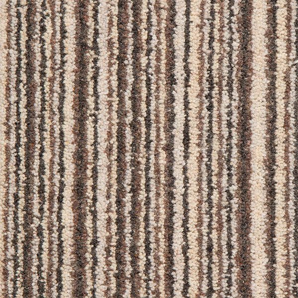 Riverside Twist Stripe Wool Carpet - Hardwick Beige Stripe
