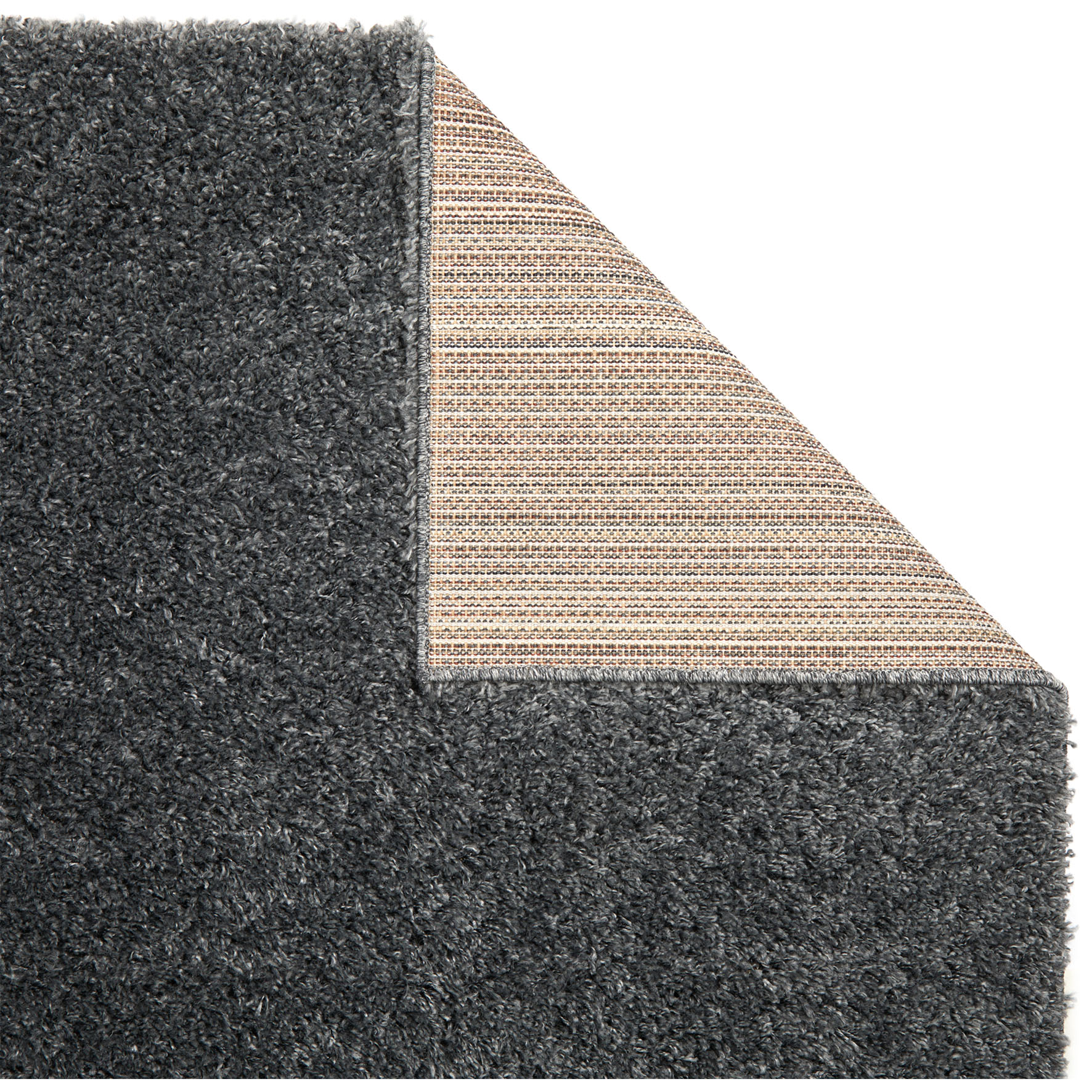 Isla Shaggy Rug - Charcoal