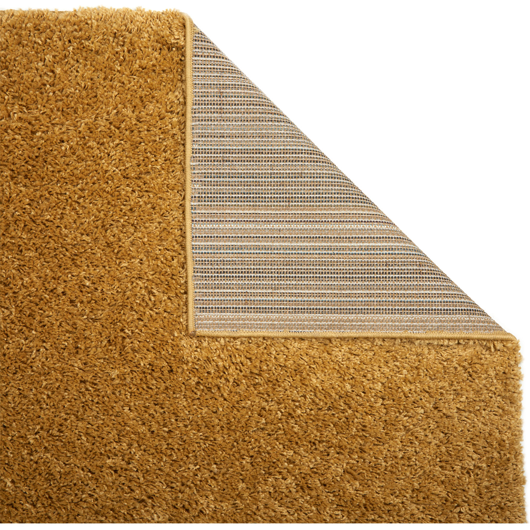 Isla Shaggy Rug - Gold