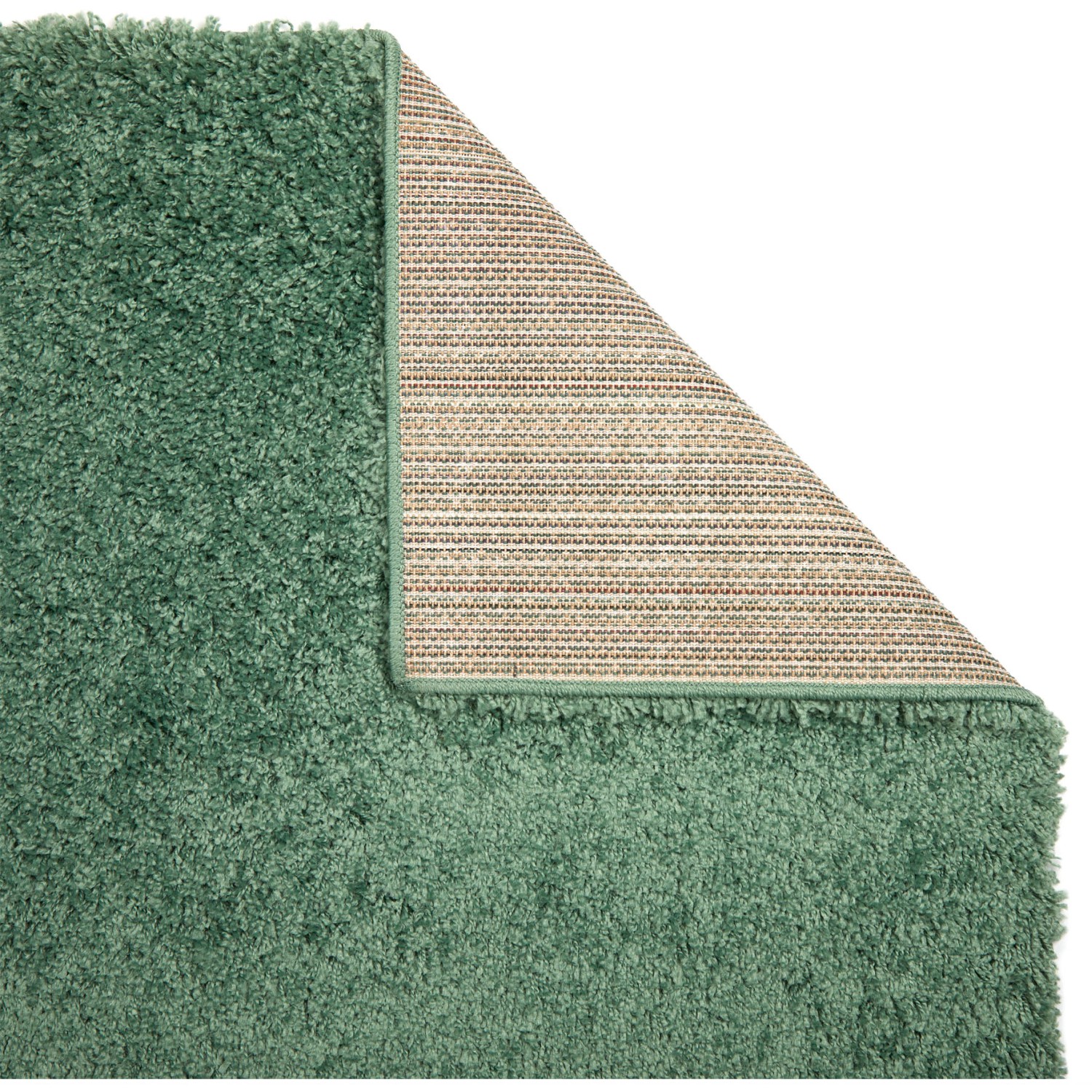 Isla Shaggy Rug - Sage Green