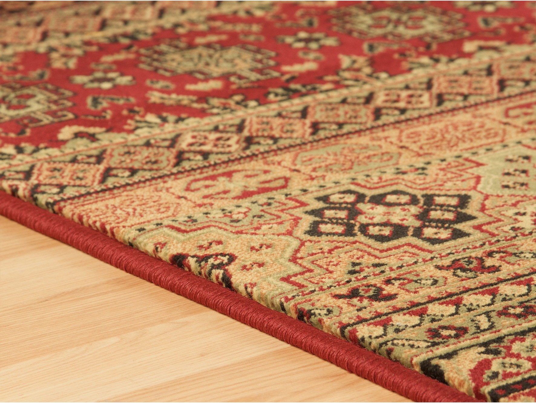 Kendra Traditional Rug - 135R Red Brown Multi