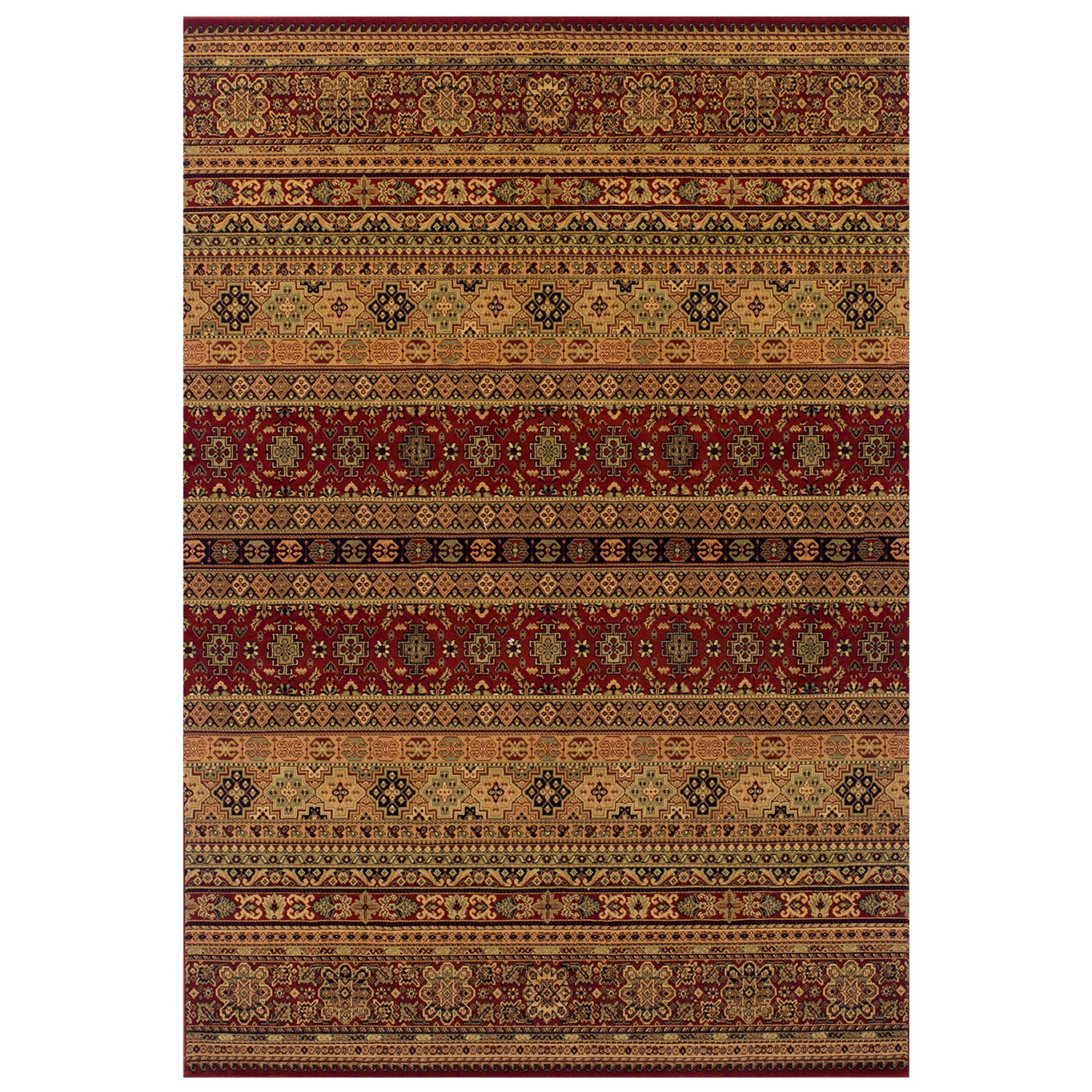Kendra Traditional Rug - 135R Red Brown Multi Kendra Traditional Rug - 135R Red Brown Multi