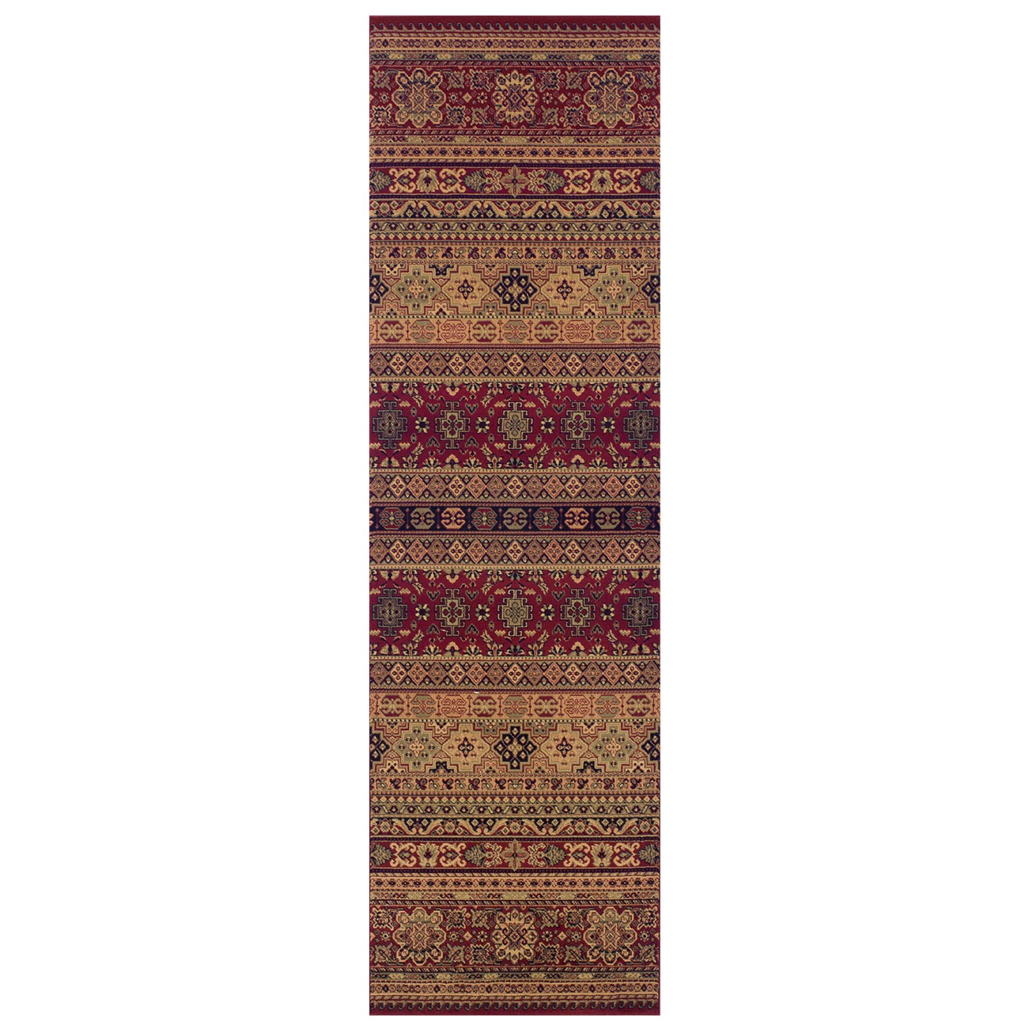 Kendra Traditional Rug - 135R Red Brown Multi