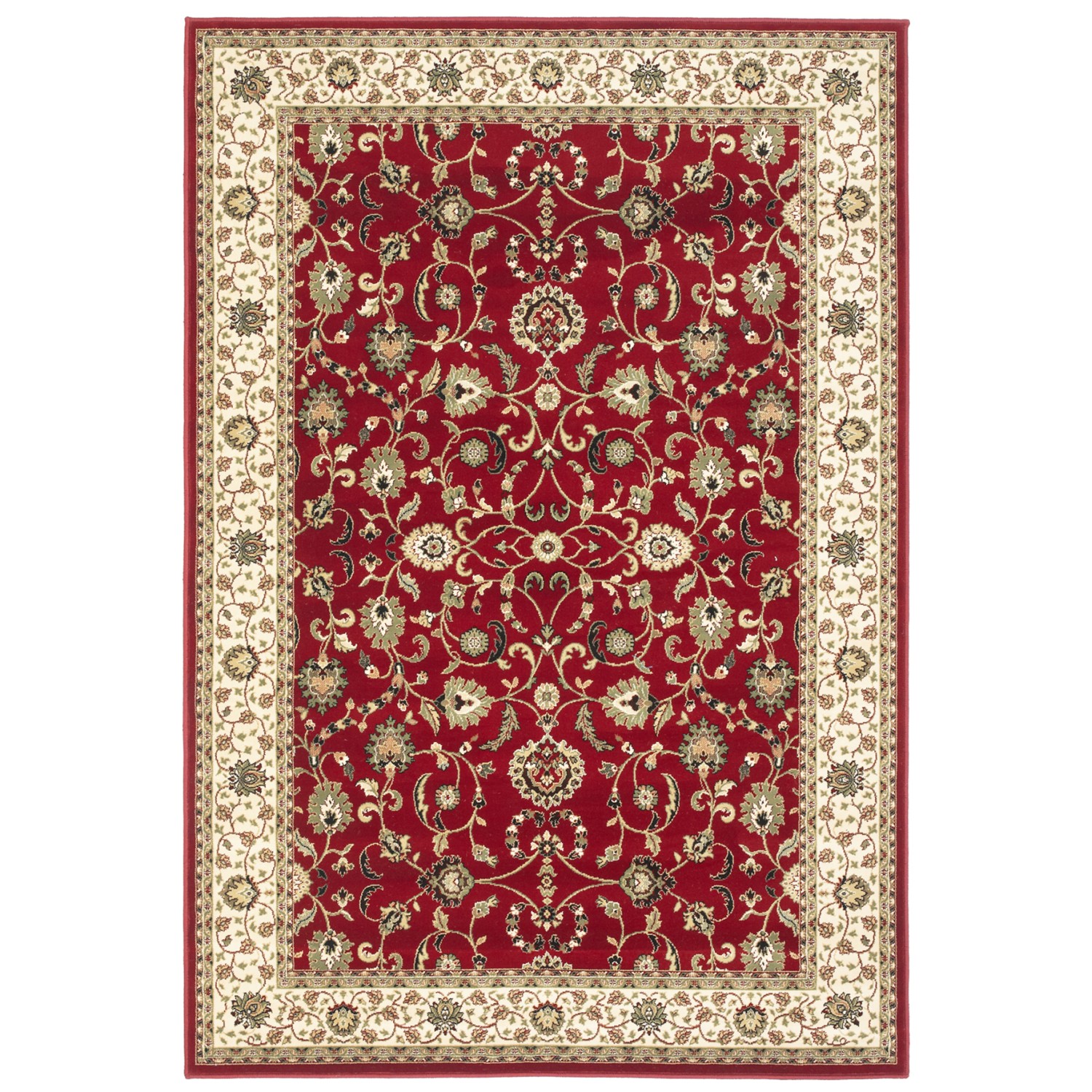Kendra Traditional Rug - 137R Red Gold Kendra Traditional Rug - 137R Red Gold