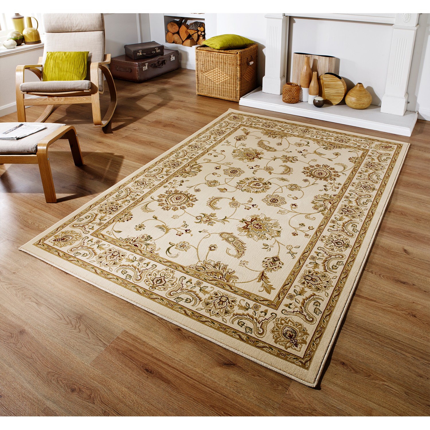 Kendra Traditional Rug - 2330X Cream Gold