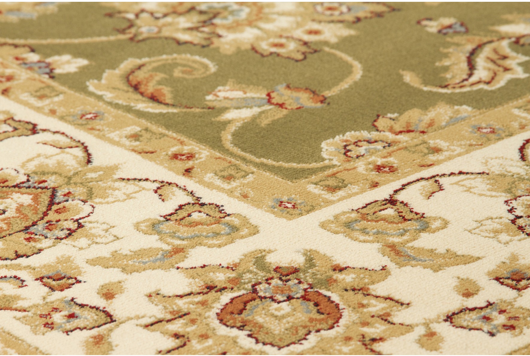 Kendra Traditional Rug - 3330G Green Gold