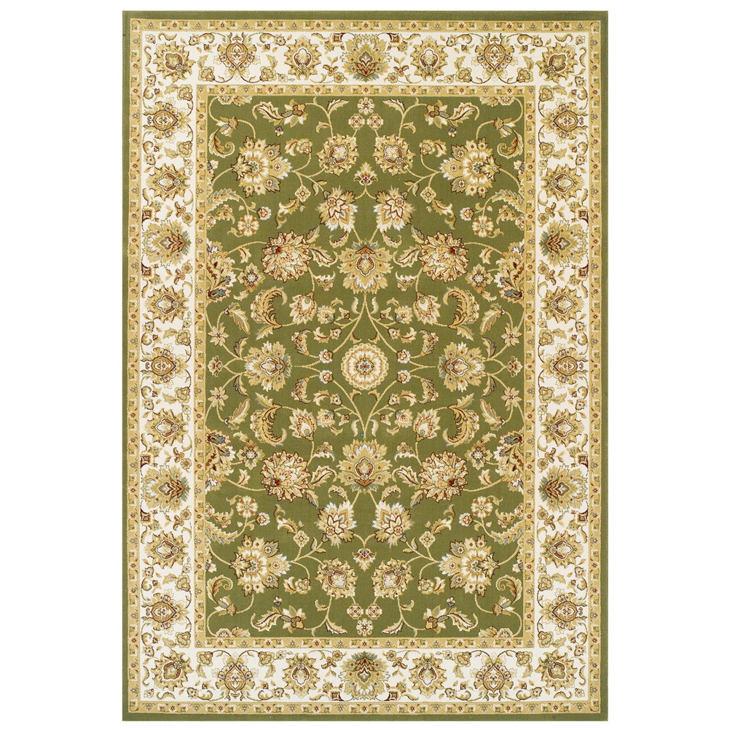 Kendra Traditional Rug - 3330G Green Gold
